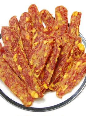 出口颗粒蛋黄鸭肉切片挑嘴老年犬