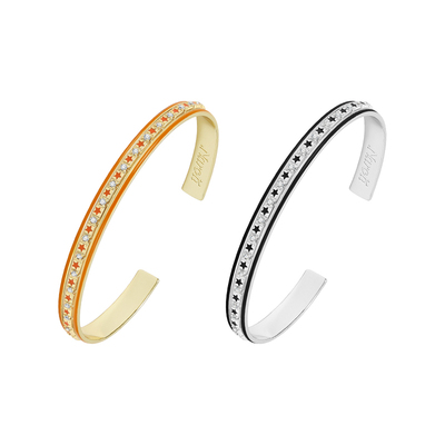 NARCII星河手镯女ins配饰小众原创设计复古开口手镯手环生日礼物