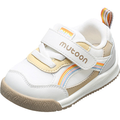 牧童虹彩好运学步鞋软底宝宝鞋子