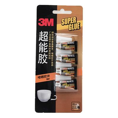 3M超能胶强劲粘性快速粘合