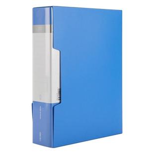 得力文件夹a4透明插页资料册多层学生用试卷收纳册办公资料档案整理神器活页夹产检孕检谱夹奖状收集册