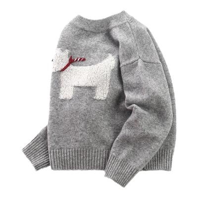 儿童羊绒衫男童卡通毛衣女童宝宝