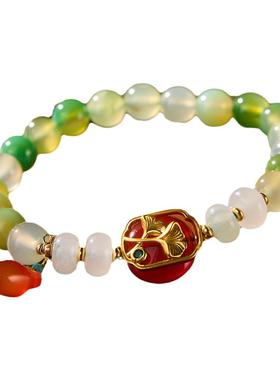 五台山四时吉祥花开富贵手串