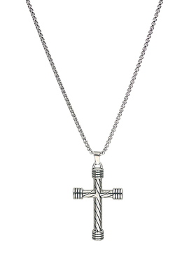 十字架项链男小众设计轻奢高级感