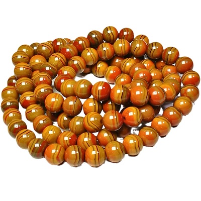 天然天然宣化战国红玛瑙佛珠散珠