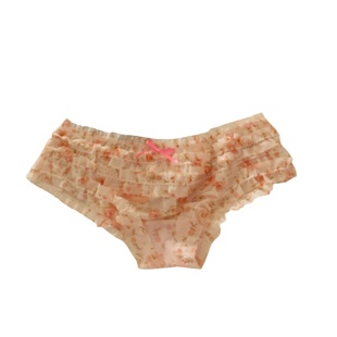 森日和叶2026新款甜美网纱薄款内裤女清新可爱小蝴蝶结女士三角裤