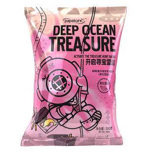 啪啪通深海探索虾片蒜香味黑松露味印尼进口薯片休闲大虾片临期
