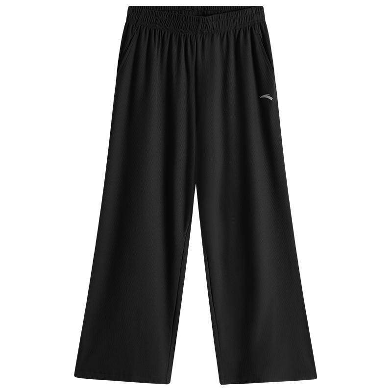 冰丝裤安踏女童阔腿防蚊裤夏薄款