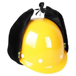 冬季安全帽男工地棉安全帽内衬配件头盔保暖头套冬天棉帽内衬胆垫