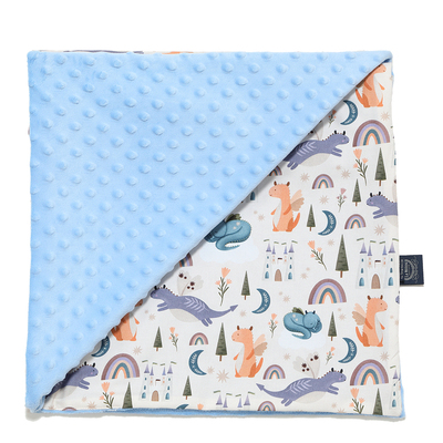 拉米洛豆豆毯婴儿毯子宝宝盖毯