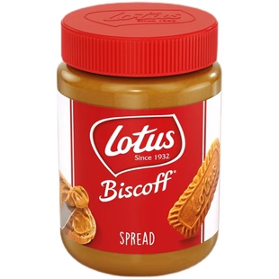 爆款比利时进口和情焦糖饼干调味酱颗粒型380g饼干酱400g罐装复合