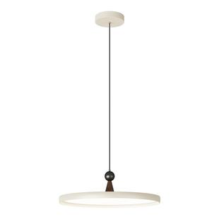 箭牌法式中古风餐吊灯简约现代飞碟餐厅灯超薄护眼餐桌饭厅吊线灯