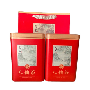 诏安八仙茶雪片茶冬茶罐装500g清香型八仙茶叶礼盒装潮汕土山茶