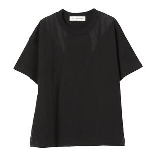 RAY BEAMS女装短袖T恤2023夏季新品个性时尚宽松拼接半袖040247CK