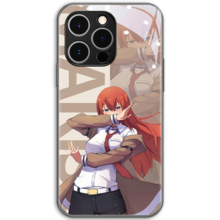 命运石之门苹果15手机壳动漫iPhone16promax新款13牧濑红莉栖17壳12玻璃11pro漫画xr二次元8plus小众xs周边14