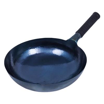 章丘铁锅无涂层不粘手工铁锅正品