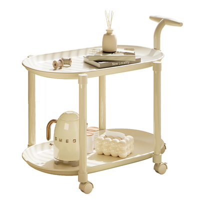 可移动沙发边几小推车置物架落地