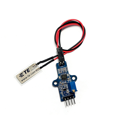 PVDF压电薄膜传感器 压电振动传感器  电荷放大 ADC采集模块 热卖