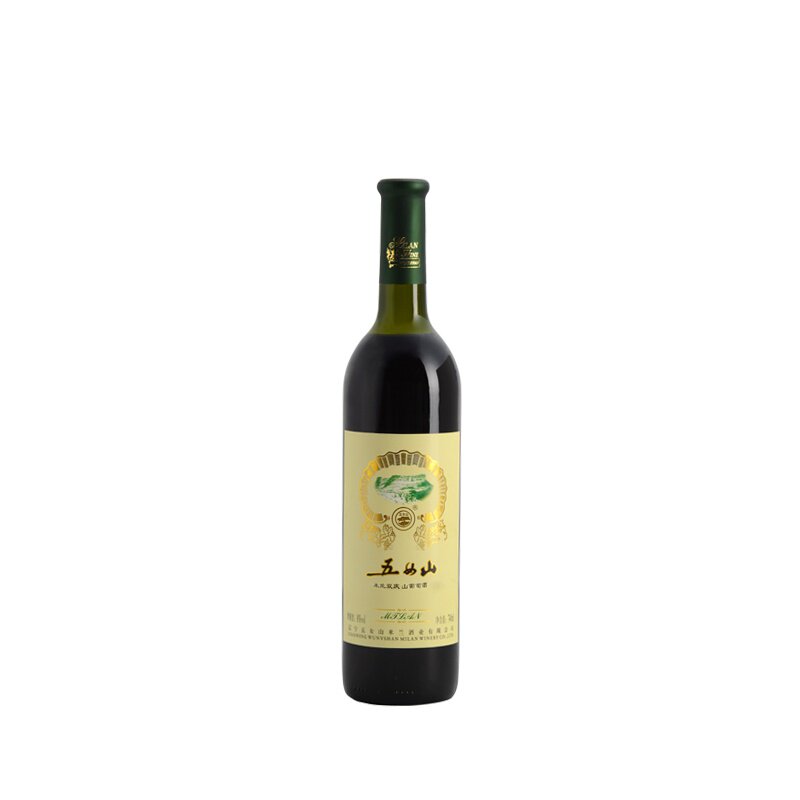 红酒五女山米兰双庆原汁山葡萄酒