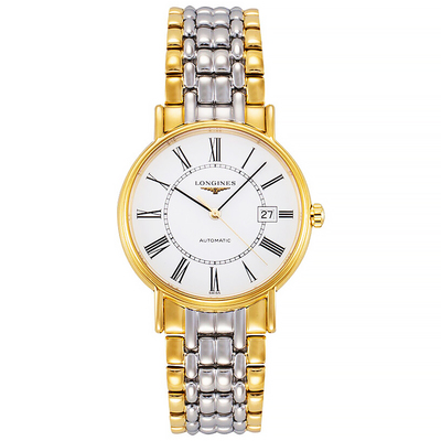 瑞士浪琴LONGINES手表时尚瑰丽系列日历商务休闲优雅自动机械男士