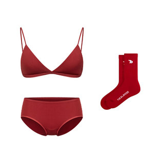 【新年红运套装】The Blender马年红色三角杯内衣婚礼好运套装