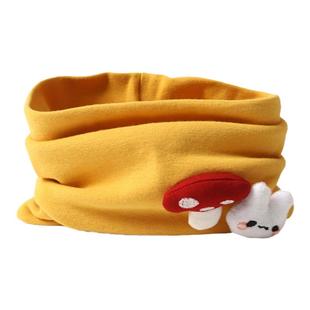 宝宝围脖冬季婴儿小月龄保暖围巾男宝防风套脖女宝超可爱护颈脖套