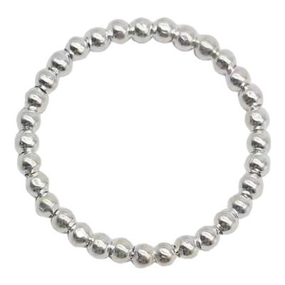 925纯银素圈戒指简约指环弹力款