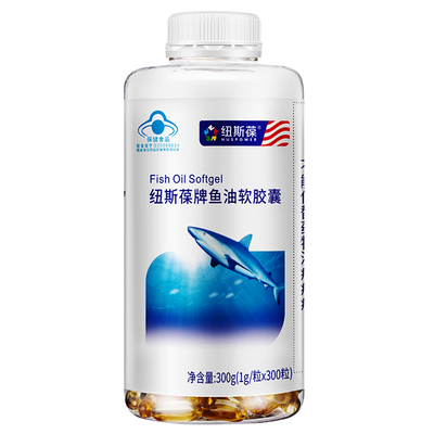 纽斯葆中老年卵磷脂鱼油软胶囊