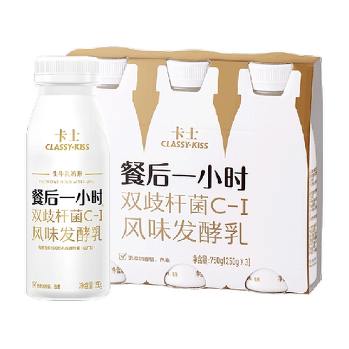 卡士餐后一小时原味益生菌低温酸奶