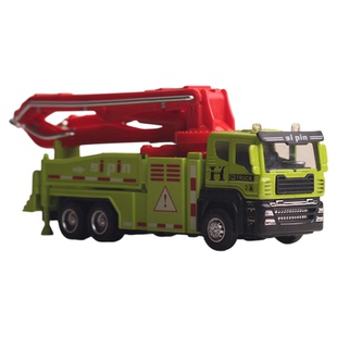 小能手儿童仿真工程车男孩水泥搅拌车宝宝混凝土泵车玩具车模型
