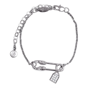 ATELIERSO倪索 交织纹理别针手链 原创设计师小众个性高级感 默叙