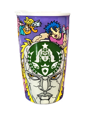 jojo的奇妙冒险周边陶瓷杯日本动漫水杯带盖咖啡杯马克杯原创设计