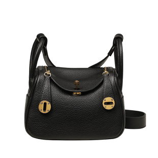 2025新款mini琳迪包牛皮医生包真皮女包潮单肩斜跨手提枕头药箱包