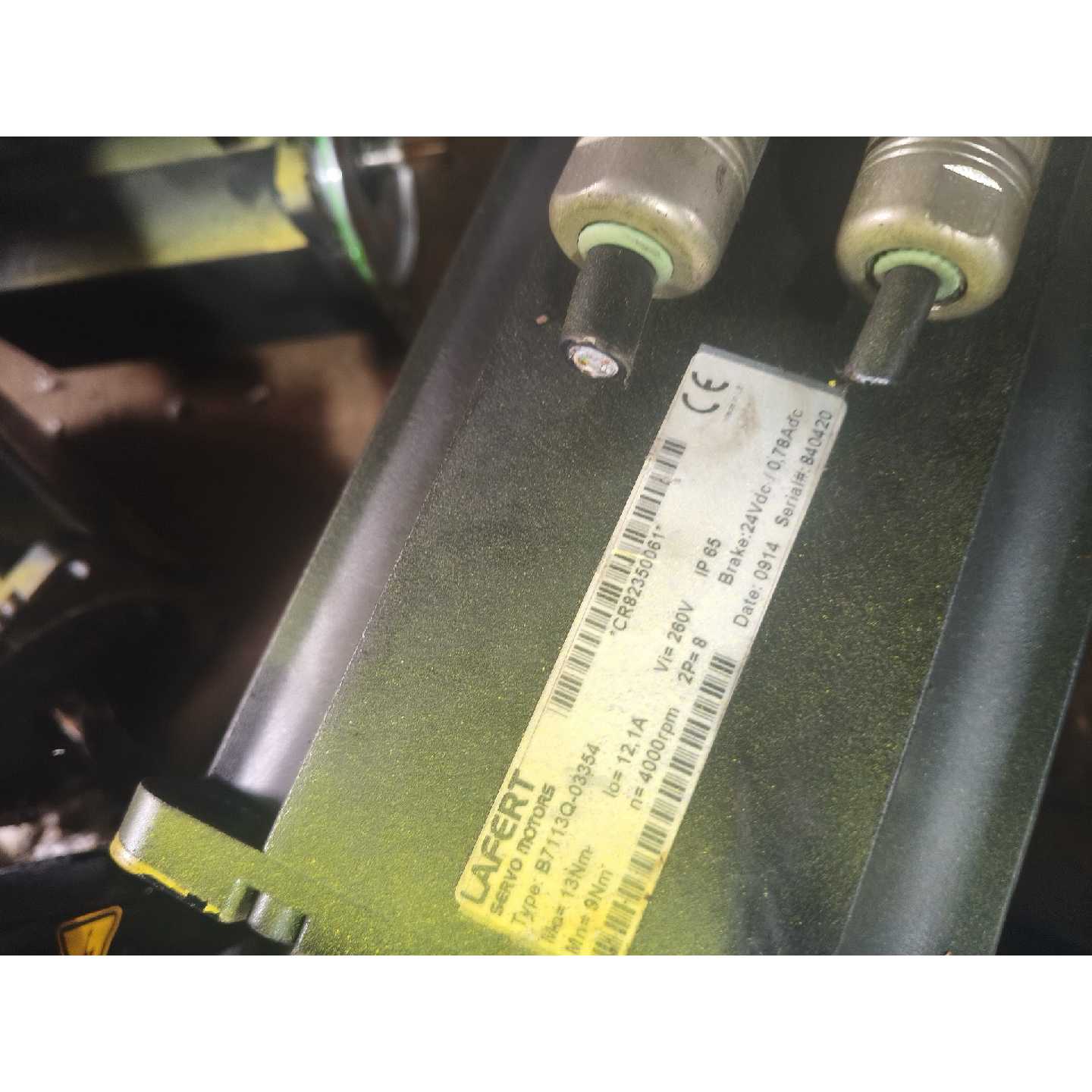议价LAFERT拉法特电机 贝加莱电机B7109Q-03351,