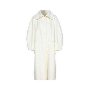 【商场同款】HPLY荷比俪新款柔软羊腿袖大衣女HYD43500343