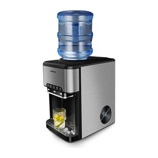 hicon惠康制冰饮水机家用办公室用全自动冷热水冰块饮水一体机