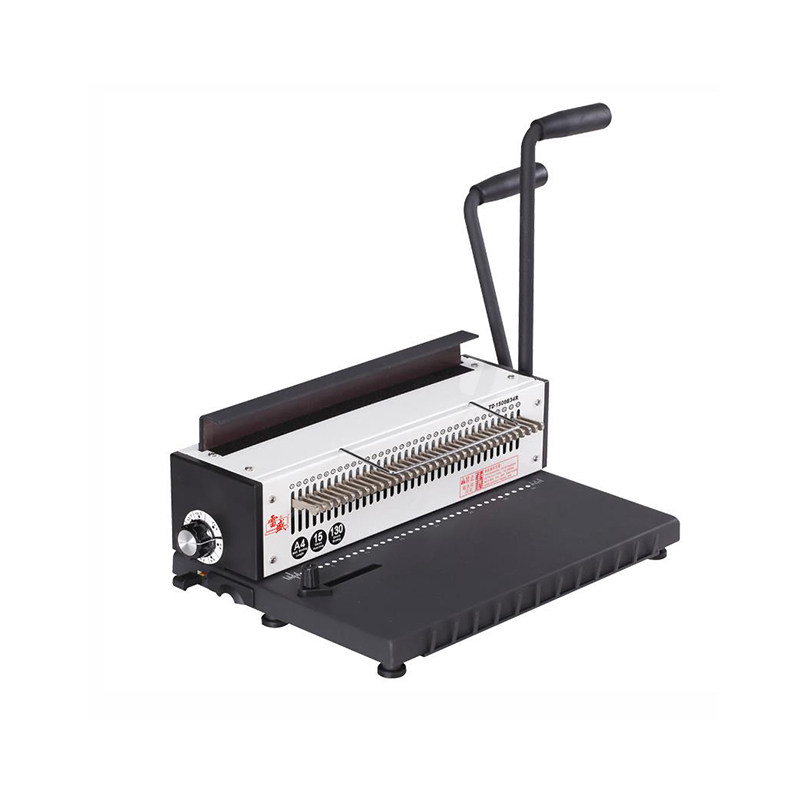 雷盛TD1500B34R铁圈装订机全抽刀34圆孔台历挂历打孔机冲孔器包邮