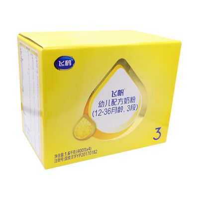 飞帆3段四联呵护盒装婴幼儿奶粉