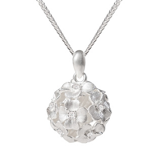 宫里上新足银项链女款999纯银吊坠银饰白银生日母亲节礼物送妈妈