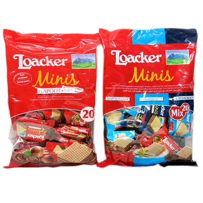 莱家混合味榛子迷你威化饼干