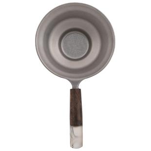 纯钛茶漏茶滤千孔一体滤茶器超细茶叶滤网茶隔公道杯高档过滤网