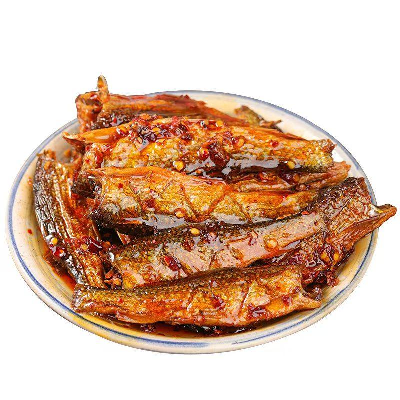 湖南长沙特产香辣手撕鱼小鱼仔鱼排鱼干零食小吃下饭菜柴火鱼肉