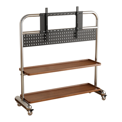 移动电视支架落地式带轮子