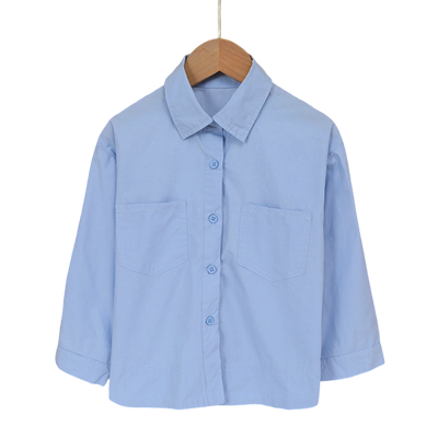 【秋季上新】100%纯棉儿童衬衫