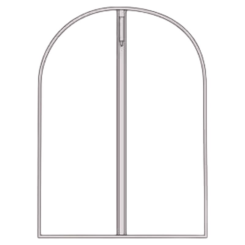 挂式透明衣物防尘罩长款收纳袋