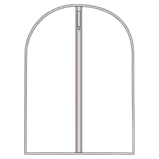 衣服防尘罩袋挂式家用透明大衣防尘罩长款收纳衣服长款羽绒服家用