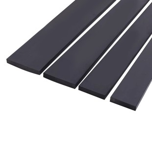 实心方形橡胶条丁晴填缝扁条耐油船用防撞垫块幕墙玻璃密封软搭接