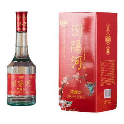 浏阳河酒475ml6瓶42度白酒纯粮