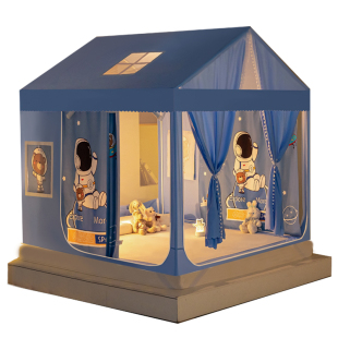 儿童蚊帐2025新款家用卧室宝宝婴儿全底防摔遮光床上帐篷蒙古包