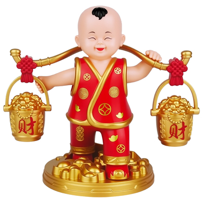 车内装饰太阳能驱动车载摇头摆件